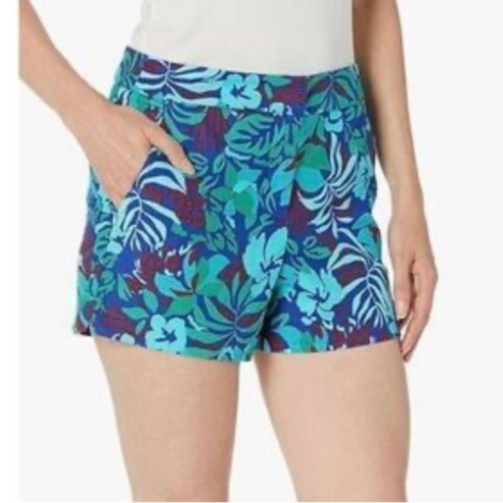 NWT Trina Turk Sz 2 Corbin 2 Vibrant Majorelle Blue Shorts